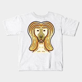 Afghan hound dog Kids T-Shirt